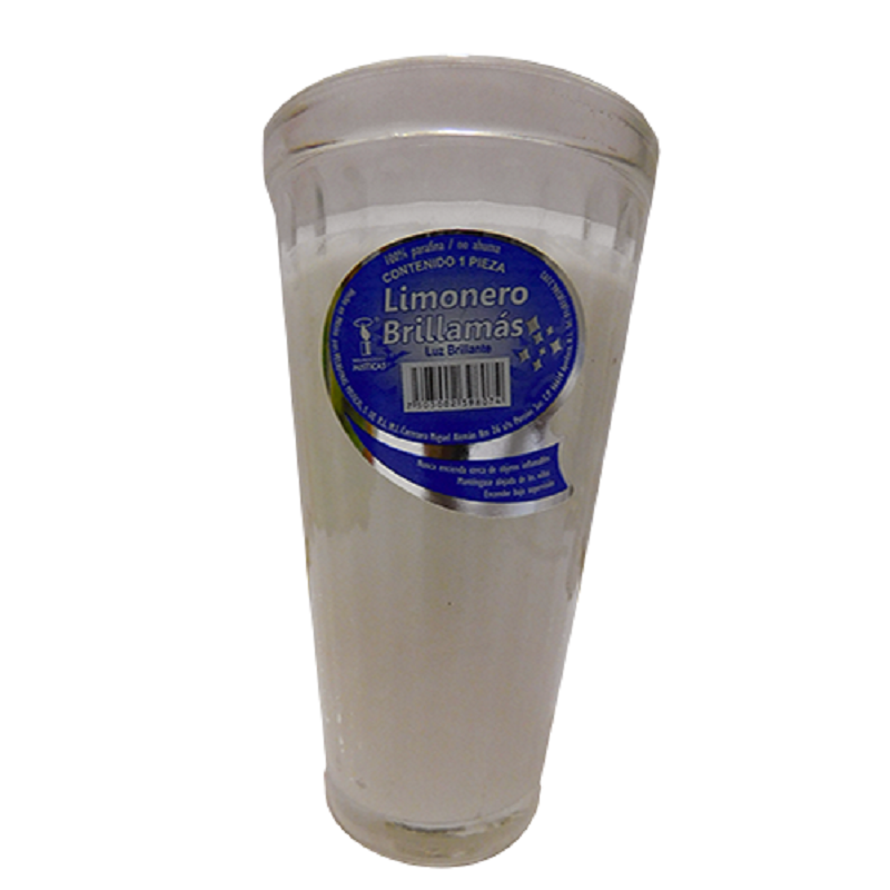 Veladora limonero 18 pzs