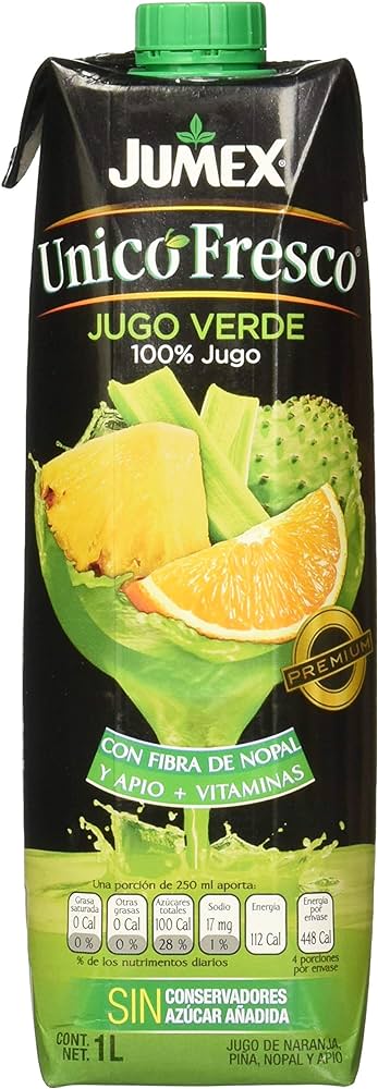 Jumex unicofresco verde 960 ml 4pz