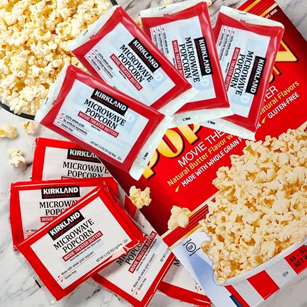 Palomitas de mantequilla kirkland 44 pzs