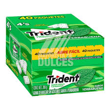 Trident sabor yerbabuena 40 pack