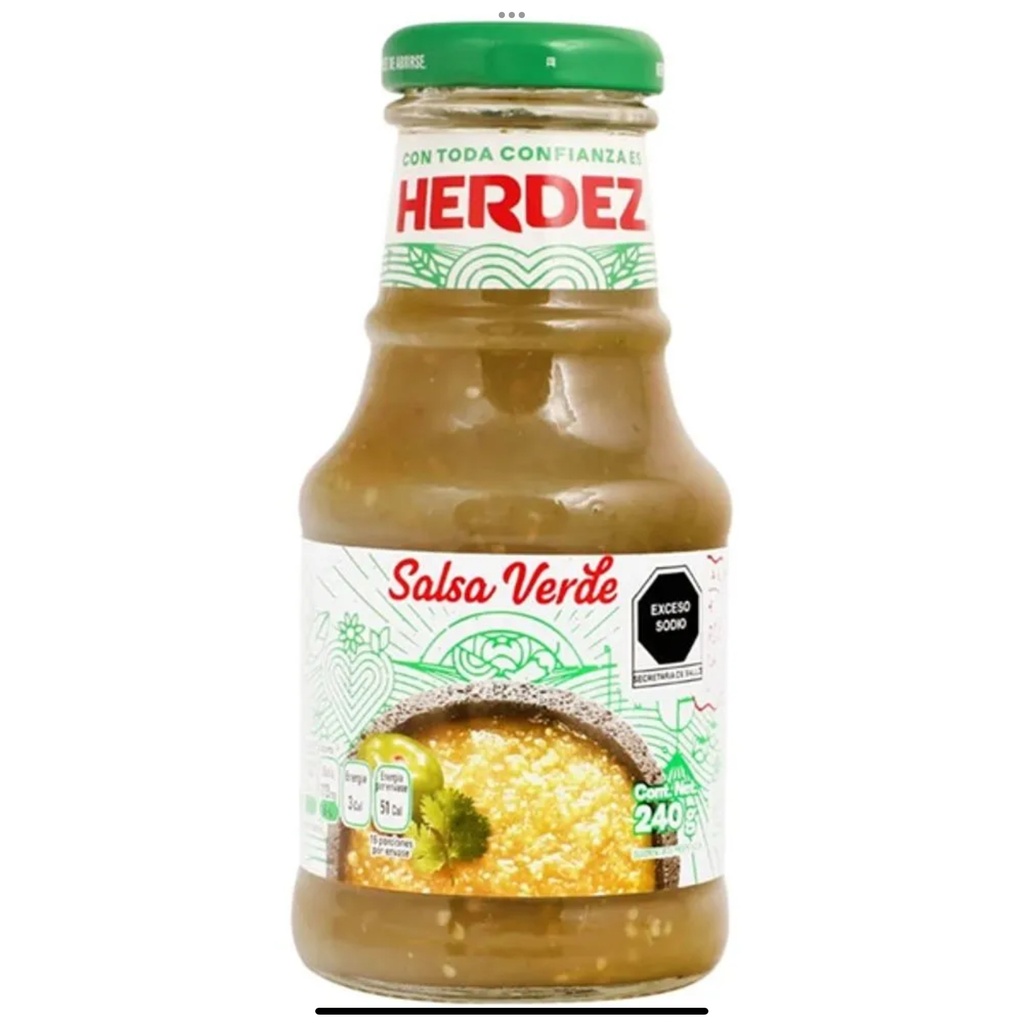 Salsa Verde Herdez 240gr