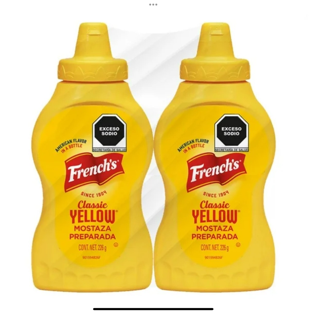 Mostaza French’s 226gr pz
