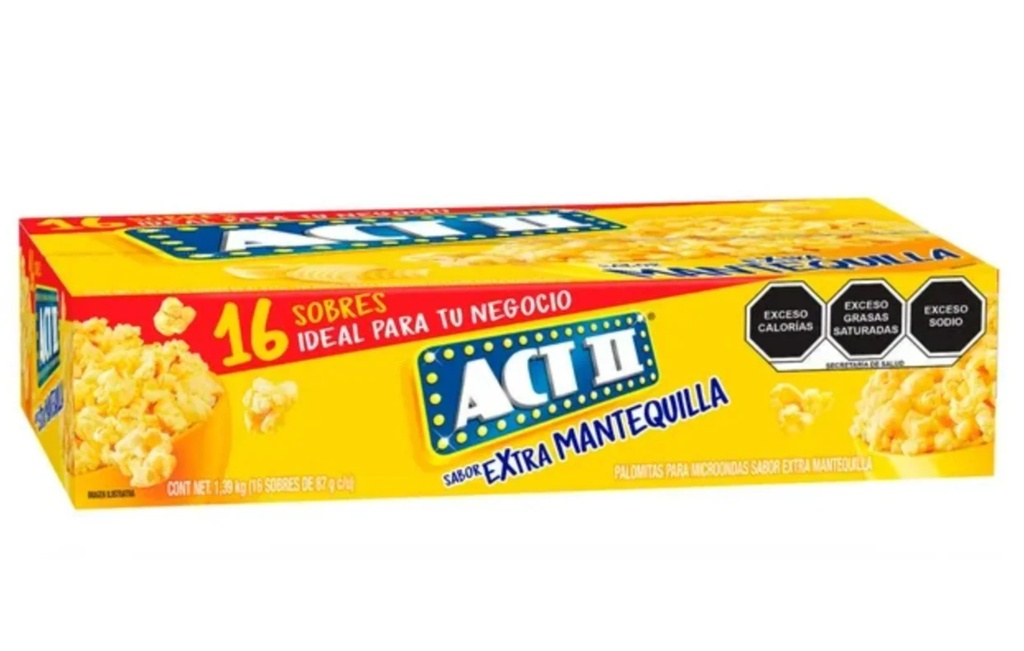 Palomitas extra mantequilla