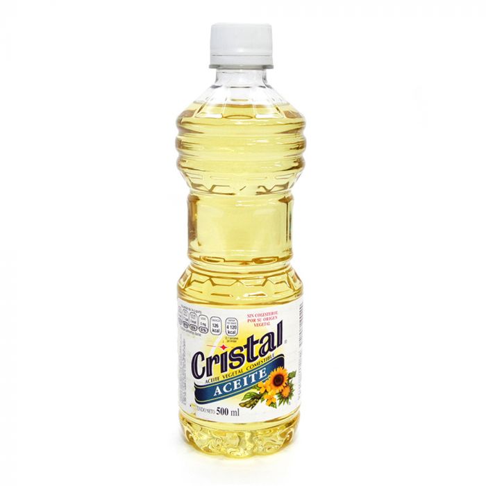 aceite cristal 500 ml 24pz