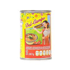 [A0099] Del campo salsa de chile colorado 820g/12 pzs