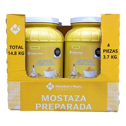 [60887500183] Mostaza preparada 3.7 L