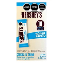 Hershey’s cookies ‘n’ cream 20gr 18pz