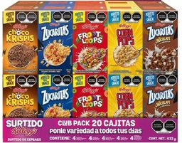 Mini Cereales Kellogg’s 20pz