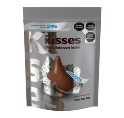 Kisses chocolate con leche 1kg