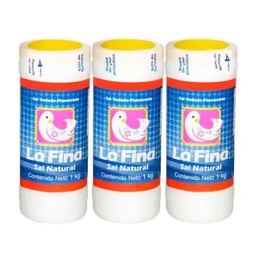 Sal La Fina Bote 1kg 3pz
