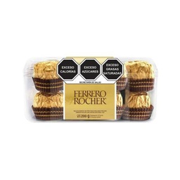 [23456789] Ferrero Rocher 200g (16 piezas de 12.5g)